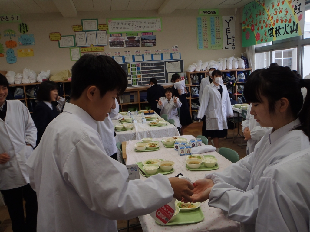 12 3献立 深谷市立川本中学校