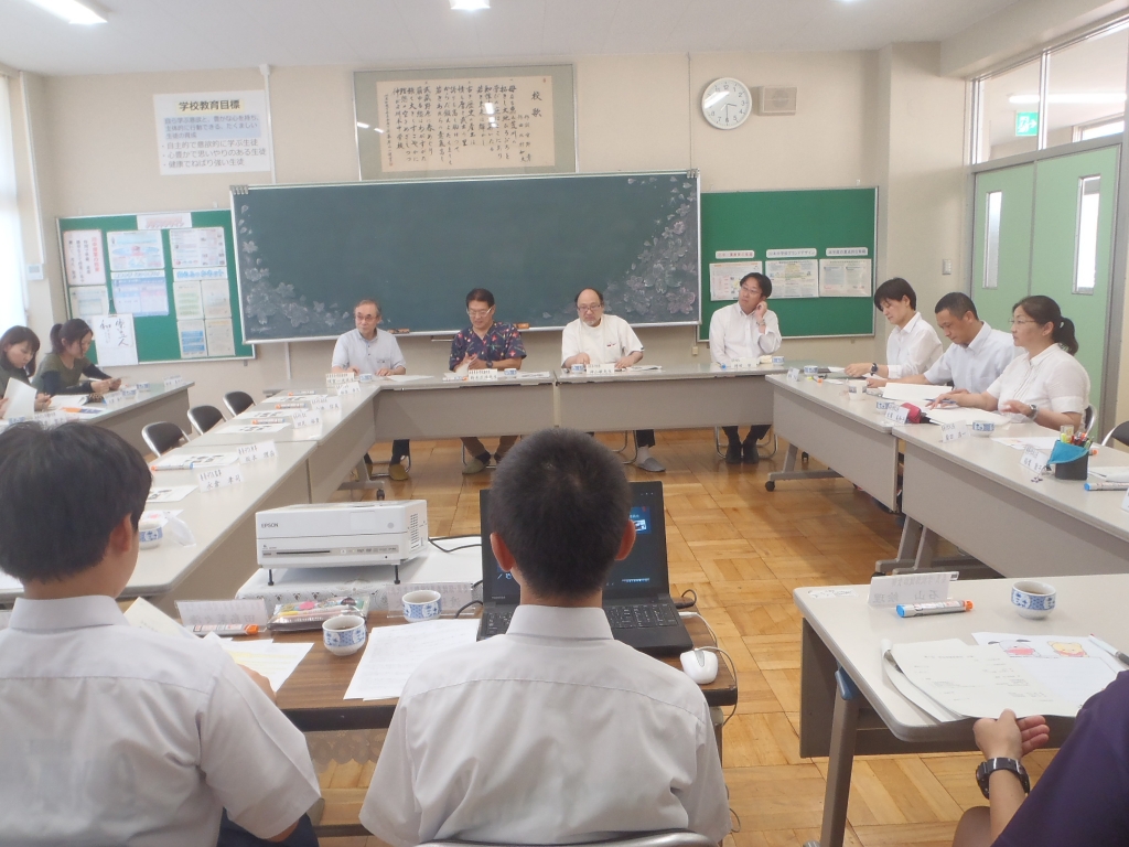 深谷市立川本中学校